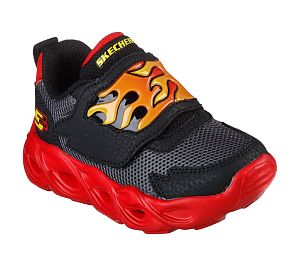 Skechers pantofi copii baieti Thermo 400104N BLACK/RED