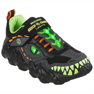 Skechers pantofi copii sport SAURUS LIGHTS 400112L negru