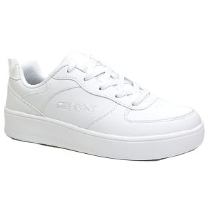 Skechers pantofi copii sport baieti SPORT COURT 405696L WHITE