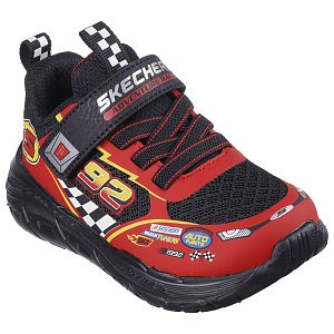 Skechers pantofi copii baieti sport SKECH TRACKS 402303L BLACK/RED