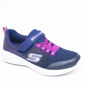 Skechers pantofi copii fete sport bleumarin