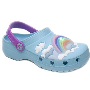Skechers papuci copii fete 308027N bleu