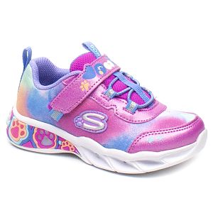 Skechers pantofi lights copii fete 300100N roz