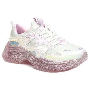 Skechers pantofi copii fete PRISMATIC 310801L WHITE/MULTICOLOR