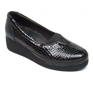 Caspian Pantofi dama 101 negru lac