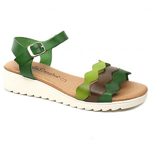 Lola Canales sandale dama 11901 verde
