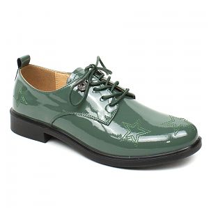 Pass Collection pantofi dama verde lac
