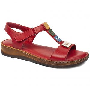 Pass Collection sandale dama E24900 05 N rosu