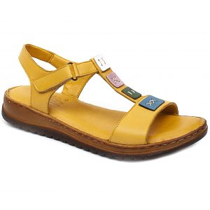 Pass Collection sandale dama E24900 08 N galben