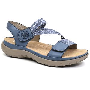 Rieker sandale dama 64870 14 bleu
