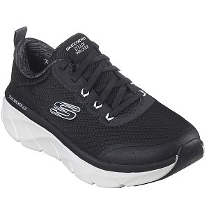 Skechers pantofi dama sport D LUX WALKER 2.0 RADIANT ROSE 150095 BLACK/WHITE