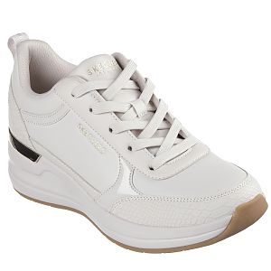 Skechers pantofi dama sport BILLION 2 FINE SHINE 177345 OFF WHITE