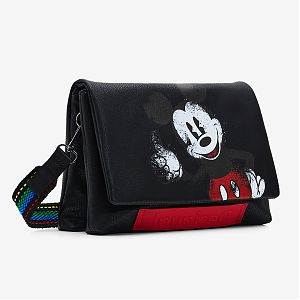 Desigual geanta dama negru Mickey 22WAXPA5